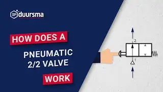 IP Duursma: pneumatics, how does a 2/2 valve work?