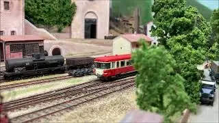 Test EAD REE / MIKADOTRAIN - échelle N - 1/160 - Bessèges