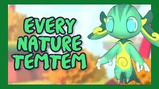 Analyzing Every Nature Type in Temtem
