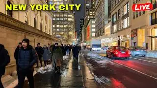 IRL Williamsburg Brooklyn To Times Square New York City Saturday Evening (21st February 2026)