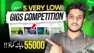 Earn $45/Day with These Fiverr Gigs | 5 Low Competition Trending Gigs 2025 | Work From Home