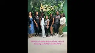 Alpha Kappa Alpha Sorority Pouring Candles in Greater Houston ReWax & UnWine #sorority #sisterhood
