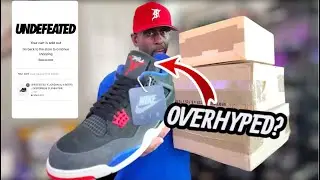 Air Jordan 4 UNDEFEATED Online Drop Disappointing? | UNBOXING Recent Sneaker Pickups 