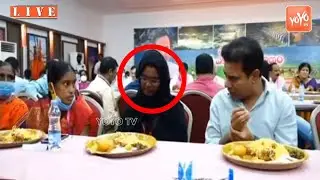 Minister KTR Shares Lunch With TRS Activists At TRS Bhavan | KTR Simplicity | CM KCR | YOYO TV