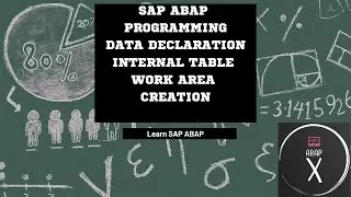6.AbapX - SAP ABAP Programming Part - 1 #sap  #sapabap