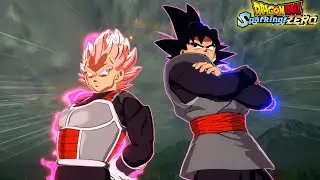 NEW Vegeta Black Rose Transformation & Skills in Dragonball Sparking Zero!