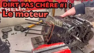 DIRT PAS CHÈRE #1 :  piston / cylindre / démontage haut moteur dirt bike 125,140,150,dax,ycf