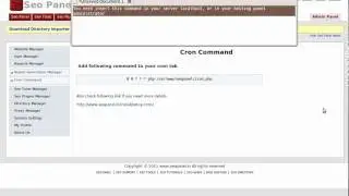 Seo Panel Tutorial part 1