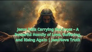 Jesus Falls Carrying the Cross &ndash; A Powerful Homily of Love, Suffering, and Rising Again#jesus