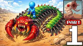 ШОК! Я ОСЕДЛАЛ УЖАСНОГО ЧЕРВЯ ЭВОЛЮЦИЯ Worm Rider