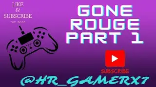 GONE R0GUE GAMEPLAY !! MISSION 1 !!  #gonerogue #gamingchannel  #gamingcommunity #gaming #gameplay
