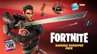 Samurai Scrapper STW Exclusive Starter Pack, Free Vbucks, Skin, and Skematics