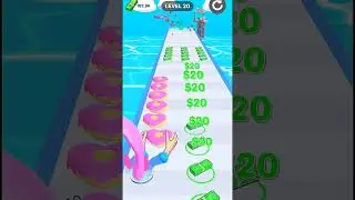 Donut Stack Run #20 #games #ytshorts
