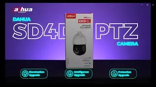 Dahua PTZ-SD4D Highlights