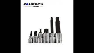 CAI0031 CALIBRE Spline Bit Socket Set