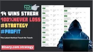 Binary.com STRATEGIYA - noveyshiy metod Touch No Touch - tochnost' 99%