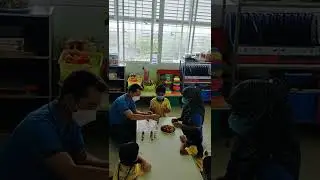 Thai Kindergarten, English/Science Lesson: Dragon Egg (Executive Functions, Fine Motor Skills)