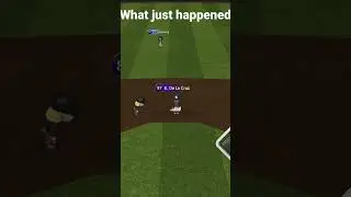 I think I glitched baseball 9 #glitch #baseball #baseball9 #chrissale #whathappened