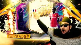 INSANE PRIME ICON + FUTURE STARS PACKED! - HUGE FUTURE STARS PACK OPENING - #FIFA22