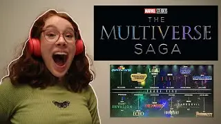 REACTING to Marvel Studios Phase 5 Reveal - SDCC Hall H 2022