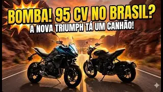 NOVO MOTOR DE 95CV! TUDO SOBRE A TRIUMPH TRIDENT E TIGER 660 2026