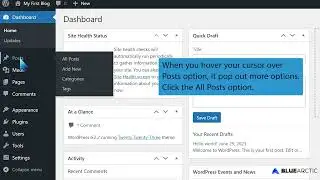 How to Remove a Post in WordPress   BLUE ARCTIC