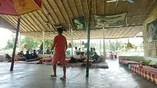 The Laughing Buddha Cafe....Hampi, Karnataka.