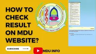 MDU Result kase check kare?? MDU results कसे check करे?#2023 ??#mduresult #mdurohtak #MDUDDE
