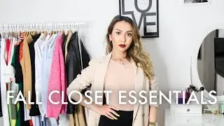 KEY PIECES FOR FALL CAPSULE WARDROBE | FALL CLOSET ESSENTIALS