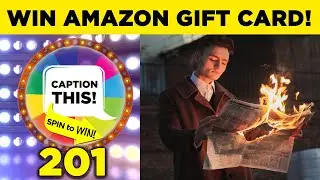 WIN Amazon Gift Card - Caption This & Spin to Win: Guy Reading Hot News # 201