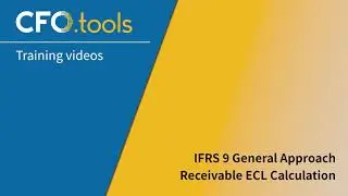 CFO.tools - IFRS 9 ECL Calculation for Receivables