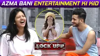 Lock Upp Live Update: Judgment Day Par Azma Ko Kata Entertainment Ka Kida, Azma Bani Choti Bachchi