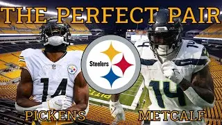THE PERFECT PAIR -- GEORGE PICKENS & DK METCALF HIGHLIGHTS -- STEELERS NEW WR DUO