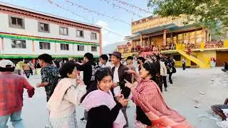 Local Dance of Spiti Valley by Boys & Girls in Kee Monastery&hellip;