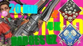 *NEW* APEX SEASON 6 GET 20 KILL AND 4K BADGE EASY