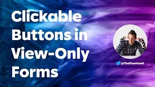 How to Create Clickable Elements in View Only Forms in Power Apps