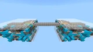 12x2 Redstone Drawbridge Minecraft Bedrock and World Download