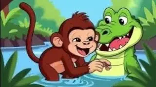 #monkey and crocodile story 