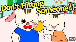 Picture Book Read Aloud:Anime:Don't Hitting Someone!