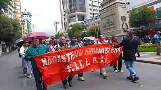 Bolivia Org, contin&uacute;an Marcha y bloqueos contra Rodrigo Paz y su decreto 5503