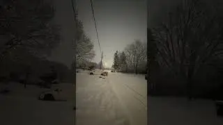 Snowfall Brampton #snow #weather #news #401 #toronto #update #breakingnews #ontario #strom #winter