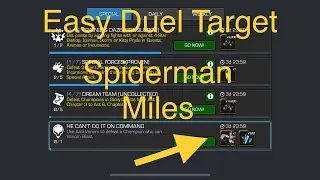 MCOC Easy Duel Target | Spiderman Miles Morales | Marvel Contest of Champions | MCOC