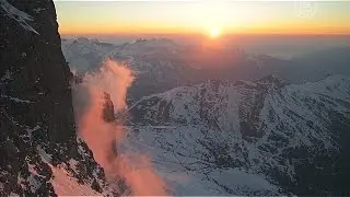 Уникальное видео горы Эйгер сделала группа экстремалов (новости)