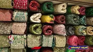 New  Collection Arrives In Irfan Textiles | Madina Circle |  Charminar | V6 Life
