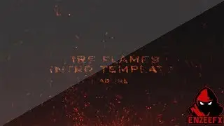 Free After Effects Intro Template #2: Fire Flames Intro Template for After Effects CS6 CC