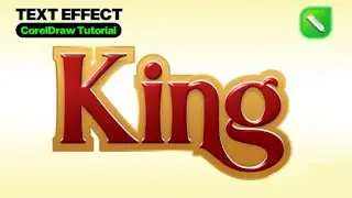 How to Create Gloss Text Effect Using CorelDraw