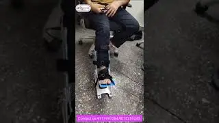 Ankle CPM Mobility Device for Injury Recovery & Physiotherapy