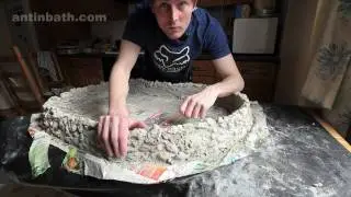 Making a miniature stone wall