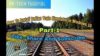 How To Install Indian Railway Msts In Windows 10 || RK-Tech Tutorial ||