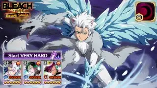 Very Hard Guild Quest Quincy & Sternritter Ranged Clear in 43s 👺 HW TOSHIRO 1/5 Bleach Brave Souls